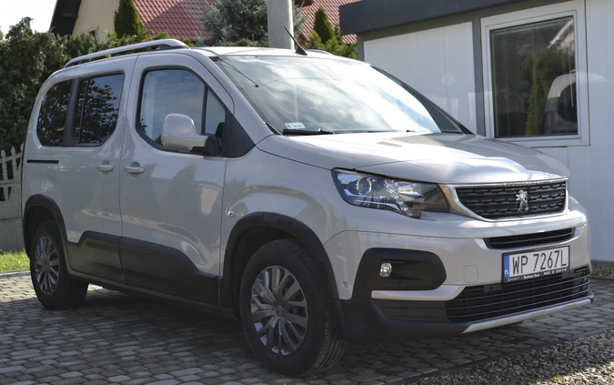 Peugeot Rifter cena 55555 przebieg: 148030, rok produkcji 2018 z Serock małe 562